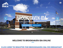 Tablet Screenshot of brookhavenida.org